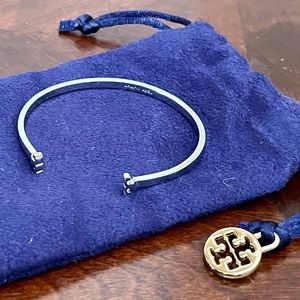 Tory Burch Silver Cuff Bracelet